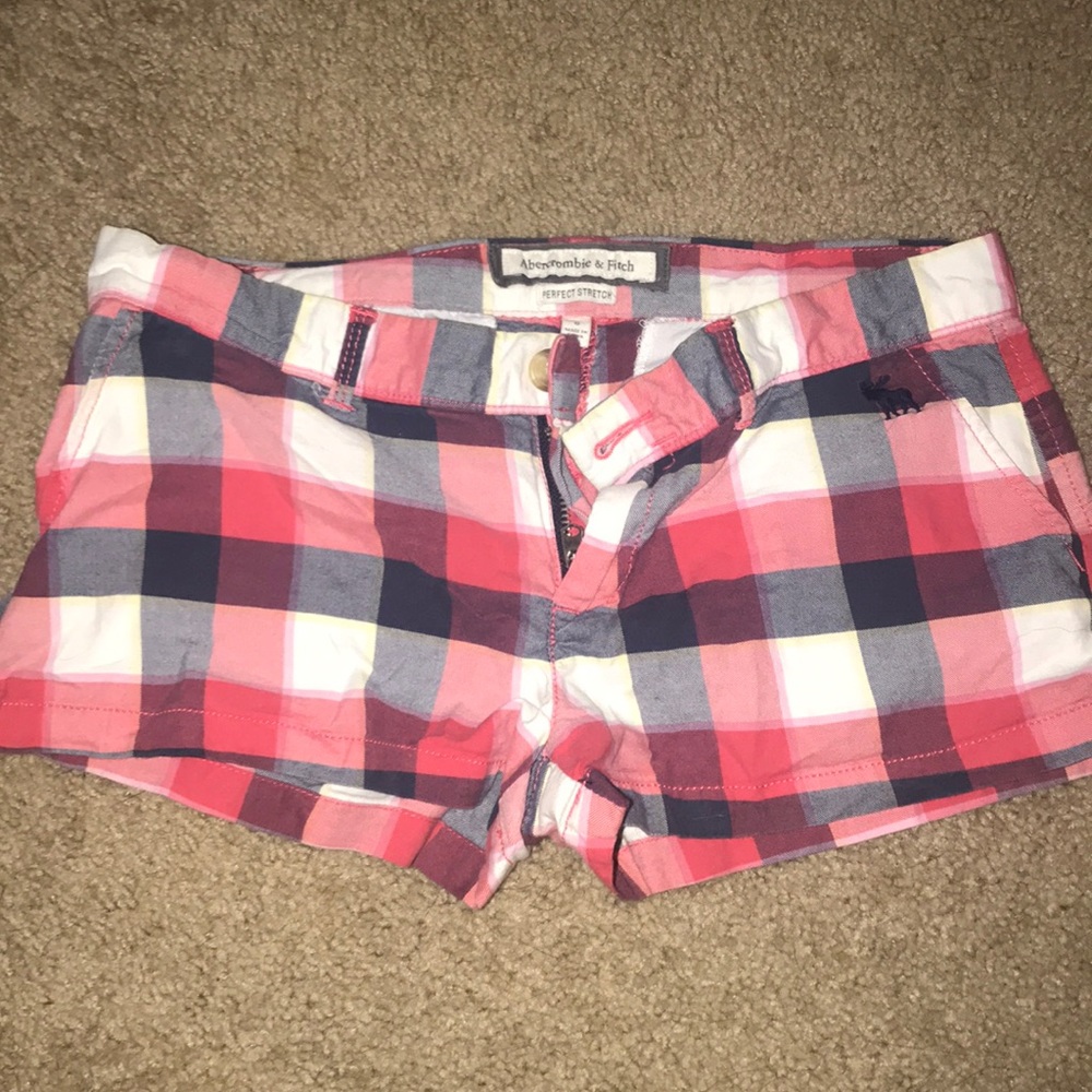 Abercrombie red, white & blue shorts